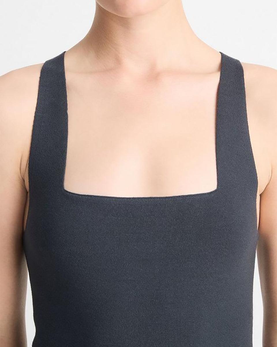 Square-Neck Racerback Tank Top-Tops-Vince-Beach-XXS-Mercantile Portland