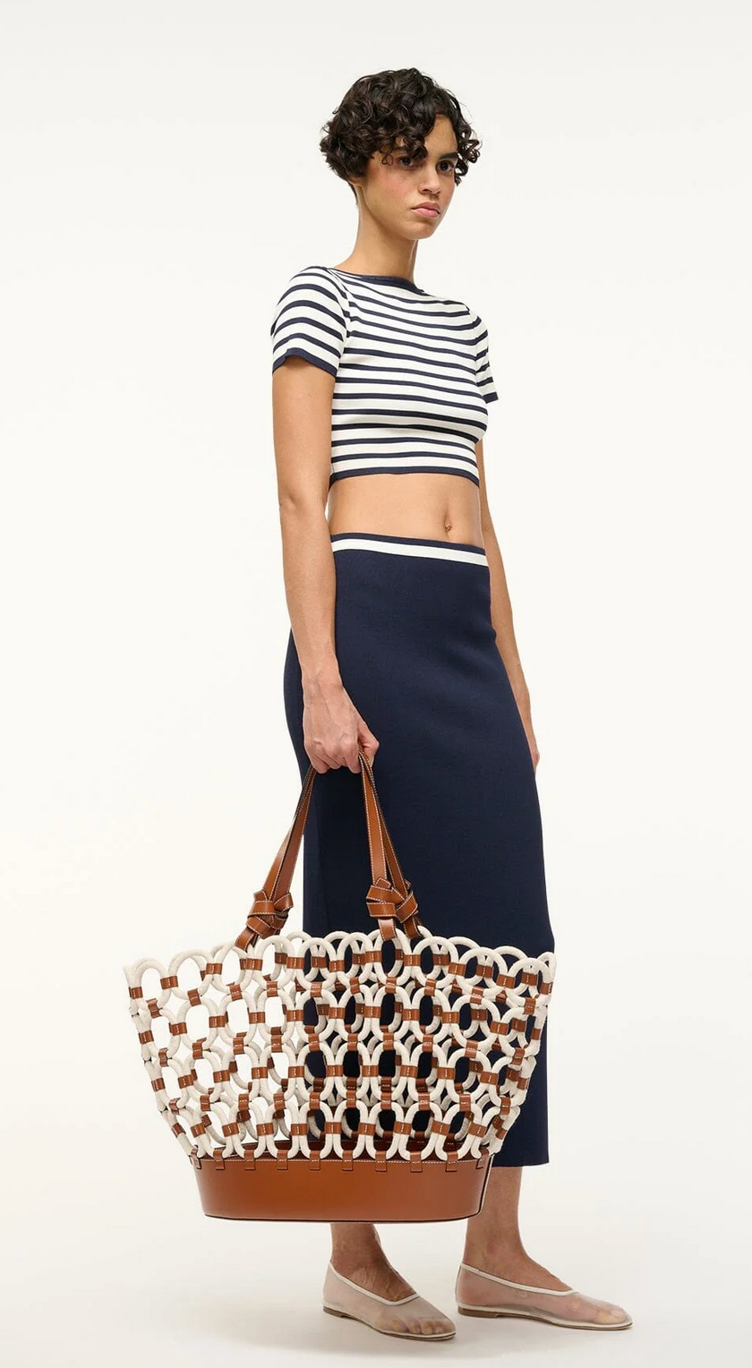 Squillo Rope Tote Bag-Handbags-Staud-Paper Tan-OS-Mercantile Portland