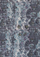 St Tropez Semi-Felted Print Shawl in Flower Blue-Scarves and Wraps-Mirror in the Sky-Flower Blue-OS-Mercantile Portland