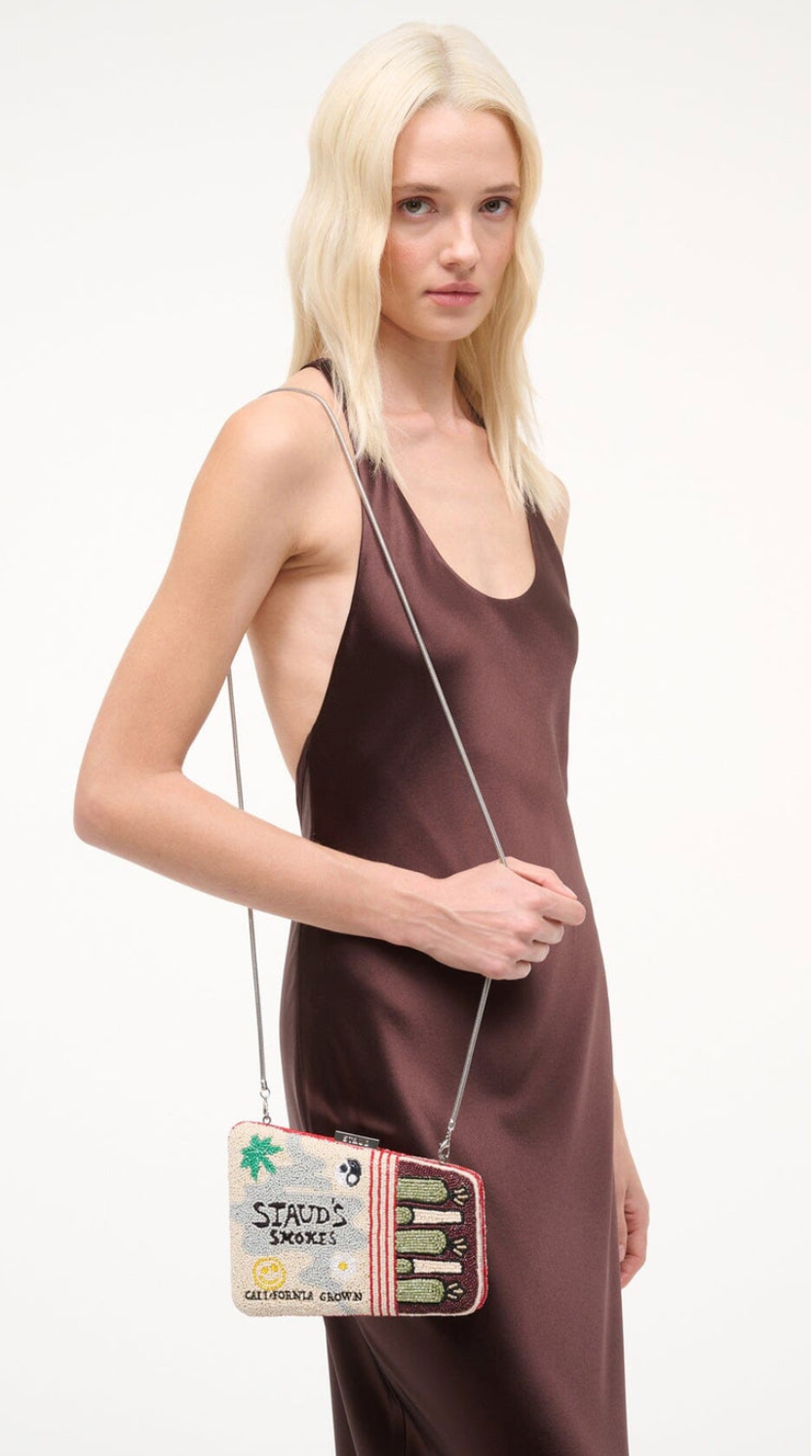 Staud Carmella Beaded Clutch-Handbags-STAUD-OS-CALG-Mercantile Portland