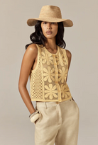 Steevie Raffia Fedora-Hats-Helen Kaminski-Natural-OS-Mercantile Portland