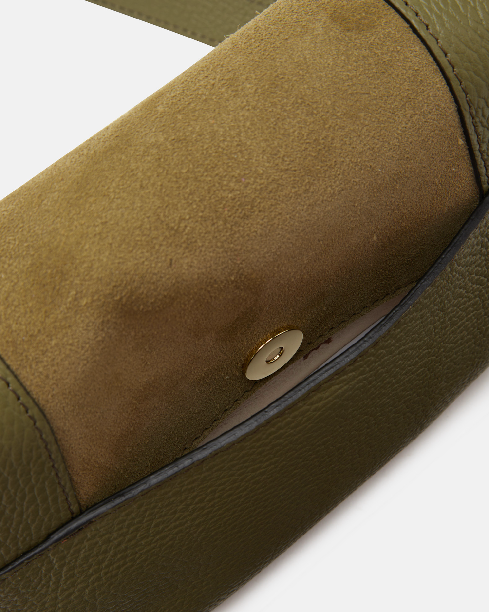 Stella Suede & Leather Crossbody-Accessories-Cuoieria Fiorentina-Military-OS-Mercantile Portland