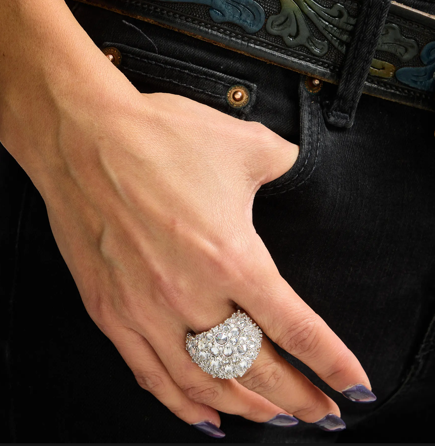Stetson Cocktail Ring-Jewelry-NICKHO REY-Clear-OS-Mercantile Portland