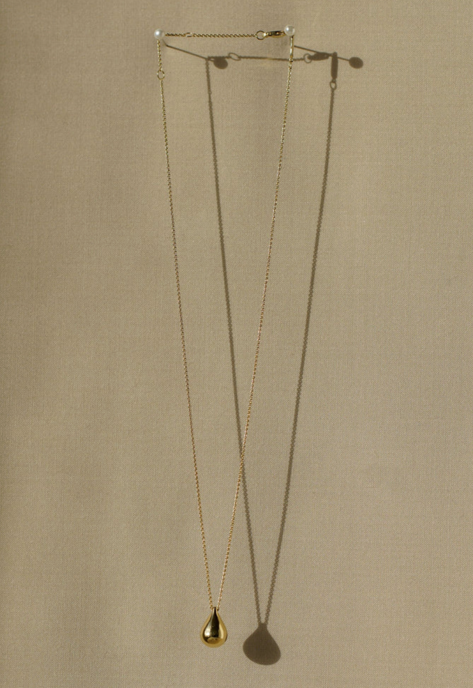 Stilla Necklace in Gold Vermeil-Jewelry-Otiumberg-Gold-OS-Mercantile Portland