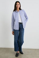 Stina Shirt-Clothing-RAILS-Mariner White Stripe-XS-Mercantile Portland