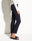 Stitch Front Seam Ponte Legging-Pants-Vince-Black-XS-Mercantile Portland