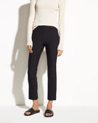 Stitch Front Seam Ponte Legging-Pants-Vince-Black-XS-Mercantile Portland