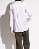 Stretch-Silk Shirt-Shirts-Vince-Optic White-XS-Mercantile Portland