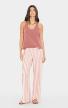 Stripe Joseph Pant in Dusty Pink-Clothing-Xirena-Dusty Pink-XS-Mercantile Portland
