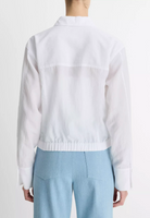 Summer Shirt Jacket-Clothing-Vince-Optic White-XS-Mercantile Portland
