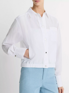 Summer Shirt Jacket-Clothing-Vince-Optic White-XS-Mercantile Portland