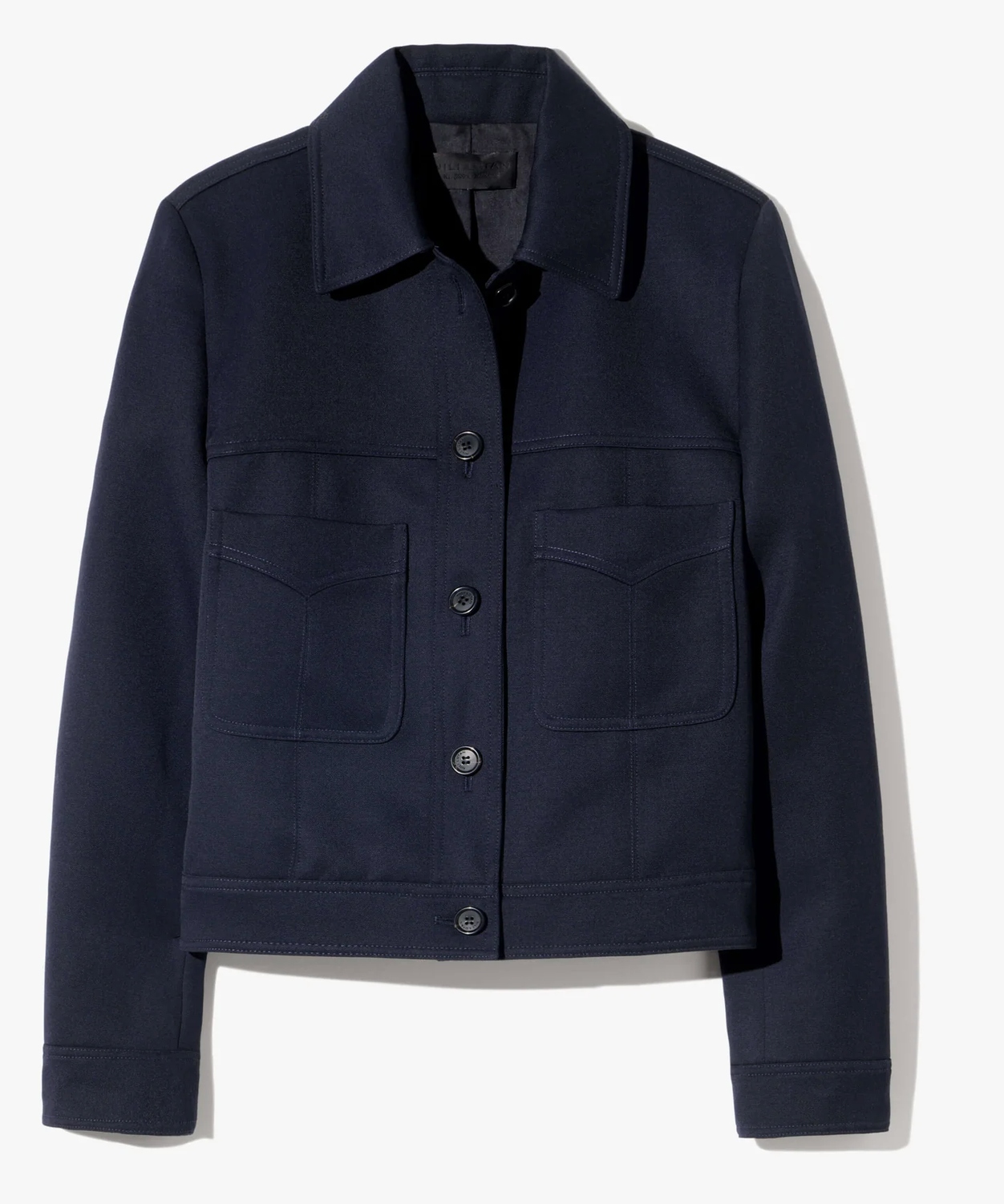Susannah Wool Jacket in Midnight-Jackets-Nili Lotan-Midnight-XS-Mercantile Portland