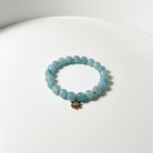 SYDNEY EVAN EYE FLOWER CHARM AQUAMARINE BRACELET-Staging-SYDNEY EVAN-OS-AQUA-Mercantile Portland