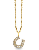 SYDNEY EVAN GOLD AND DIAMOND MARQUIS EYE HORSESHOE CHARM NECKLACE-Staging-SYDNEY EVAN-OS-YG-Mercantile Portland