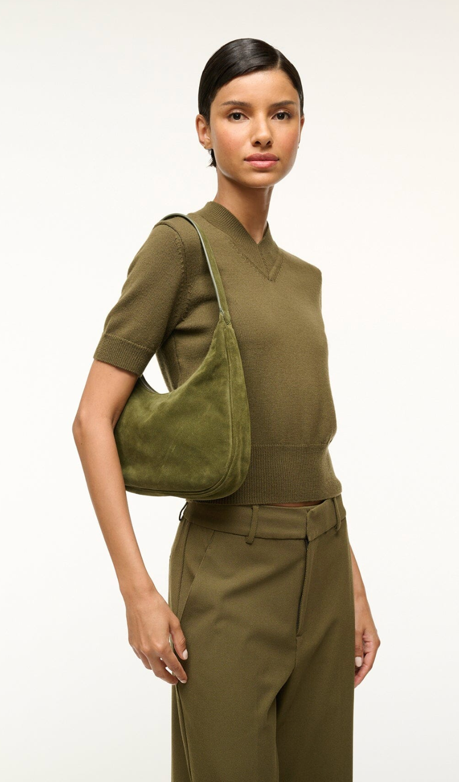 【STAUD】Sylvie Shoulder Bag SYLVIE SHOULDER BAG BLACK