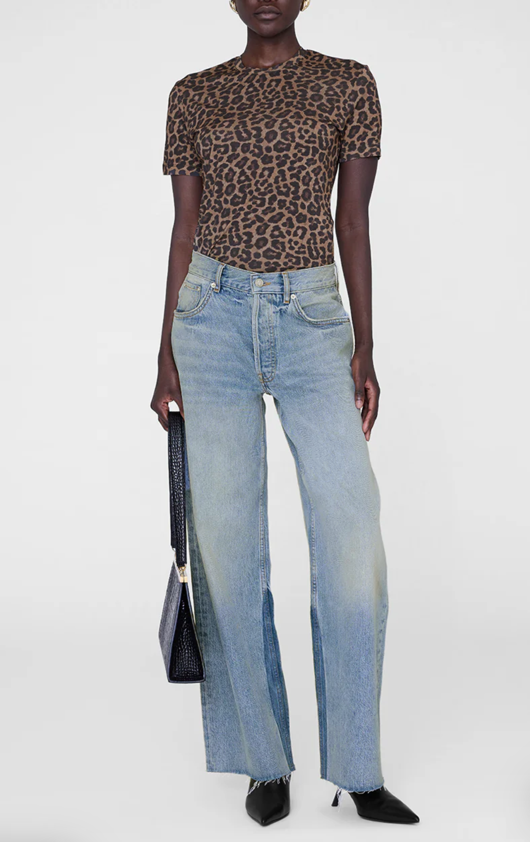 Sylvie Tee-T-Shirts-Anine Bing-Leopard-XS-Mercantile Portland