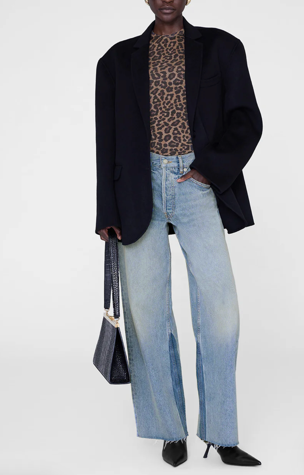 Sylvie Tee-T-Shirts-Anine Bing-Leopard-XS-Mercantile Portland