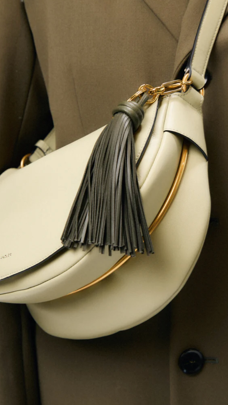 Tassel Bag Charm-Accessories-Wandler-Olive-OS-Mercantile Portland