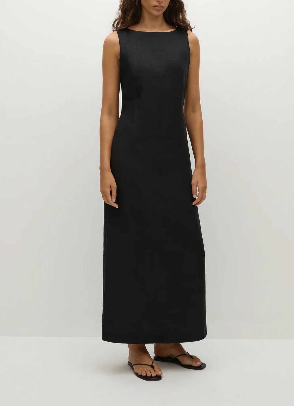 Taylor Midi Dress-Dresses-FAITHFULL-Black-2-Mercantile Portland