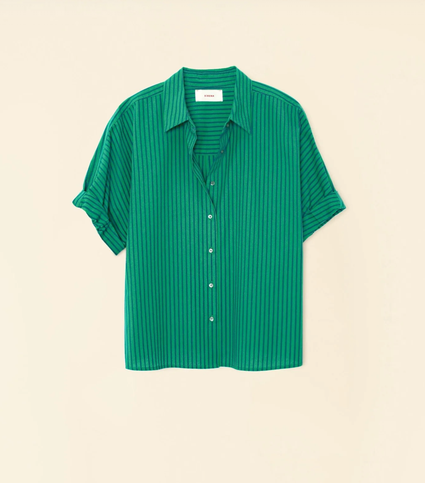 Teddy Shirt-Clothing-Xirena-Pine Blue-XS-Mercantile Portland