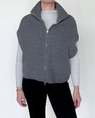 Telemaco Ribbed Cashmere Wool Vest-Jackets-Amina Rubinacci-Ivory-38-Mercantile Portland