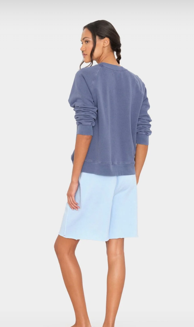Terry Sweatshort-Clothing-Xirena-Seasalt Blue-XS-Mercantile Portland