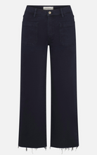 The Anchor Pant in Navy Raw Fray-Clothing-Frame-Navy-25-Mercantile Portland