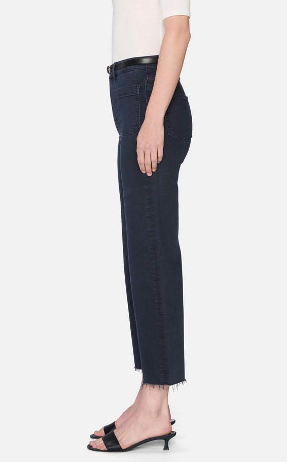 The Anchor Pant in Navy Raw Fray-Clothing-Frame-Navy-25-Mercantile Portland