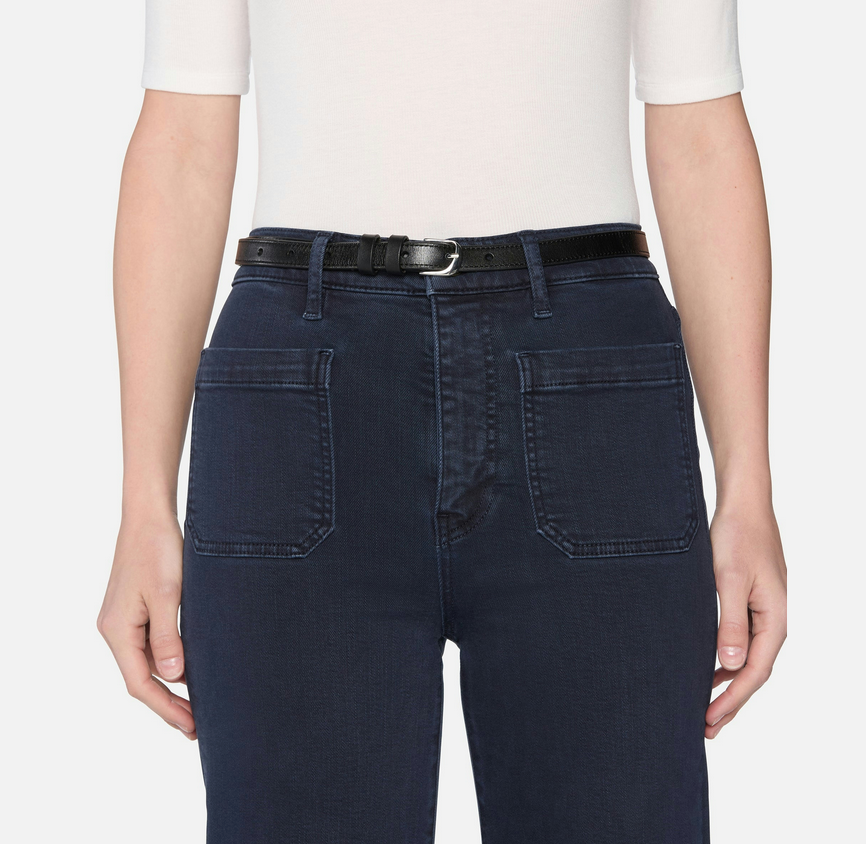 The Anchor Pant in Navy Raw Fray-Clothing-Frame-Navy-25-Mercantile Portland