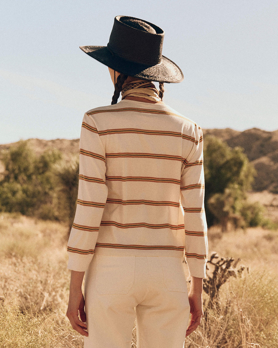 The Campus Crew.-Shirts-The GREAT.-Rancho Stripe-0-Mercantile Portland