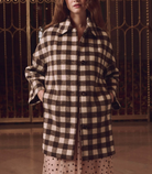 The Car Coat-Outerwear-The GREAT.-Chocolate / Cream-0-Mercantile Portland