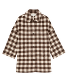 The Car Coat-Outerwear-The GREAT.-Chocolate / Cream-0-Mercantile Portland