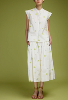 The Carla Skirt-Skirts and Shorts-Love Binetti-White Floral-XS-Mercantile Portland