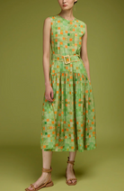 The Cecile Dress-Dresses-Love Binetti-Green-XS-Mercantile Portland