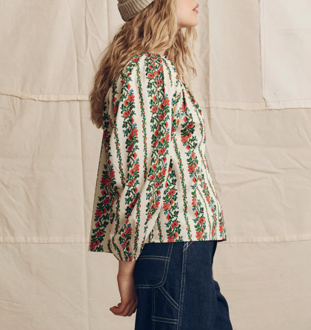 The Chariot Top-staging-The GREAT.-Tapestry Floral-0-Mercantile Portland