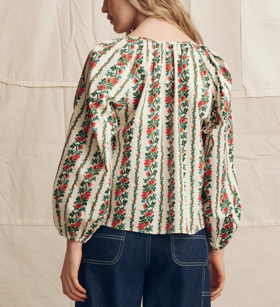 The Chariot Top-staging-The GREAT.-Tapestry Floral-0-Mercantile Portland