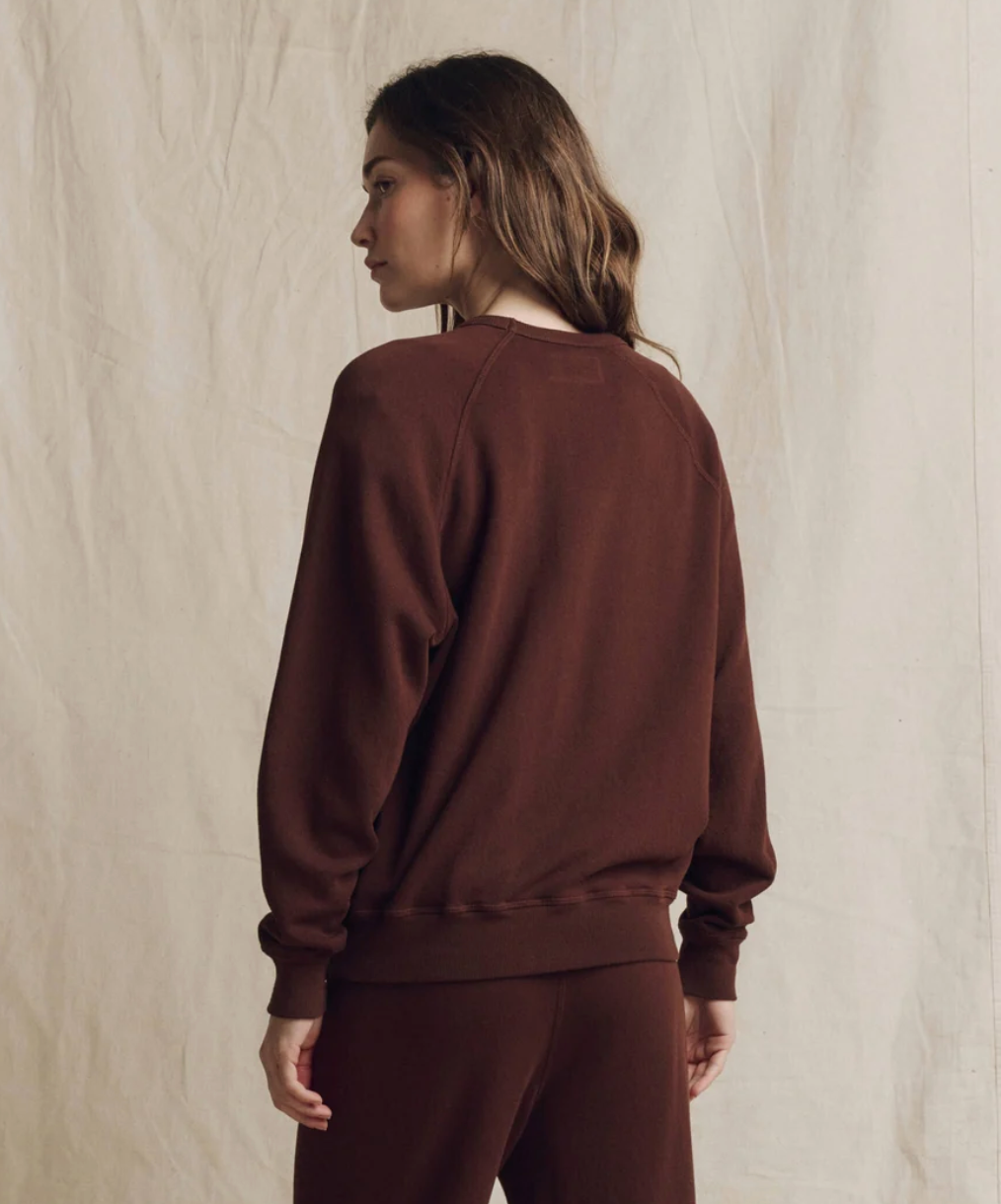 The College Sweatshirt in Driftwood-Tops-The GREAT.-Driftwood-0-Mercantile Portland