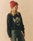 The College Sweatshirt.-Sweaters-The GREAT.-True Navy_The GREAT.-0-Mercantile Portland