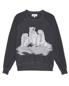 The College Sweatshirt.-Sweaters-The GREAT.-Washed Black_ the GREAT.-0-Mercantile Portland