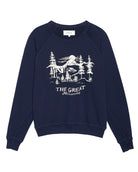 The College Sweatshirt.-Sweaters-The GREAT.-True Navy_The GREAT.-0-Mercantile Portland