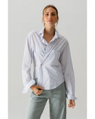 The CROP Shirt-Shirts-Cissa-Royce Stripe-XS-Mercantile Portland