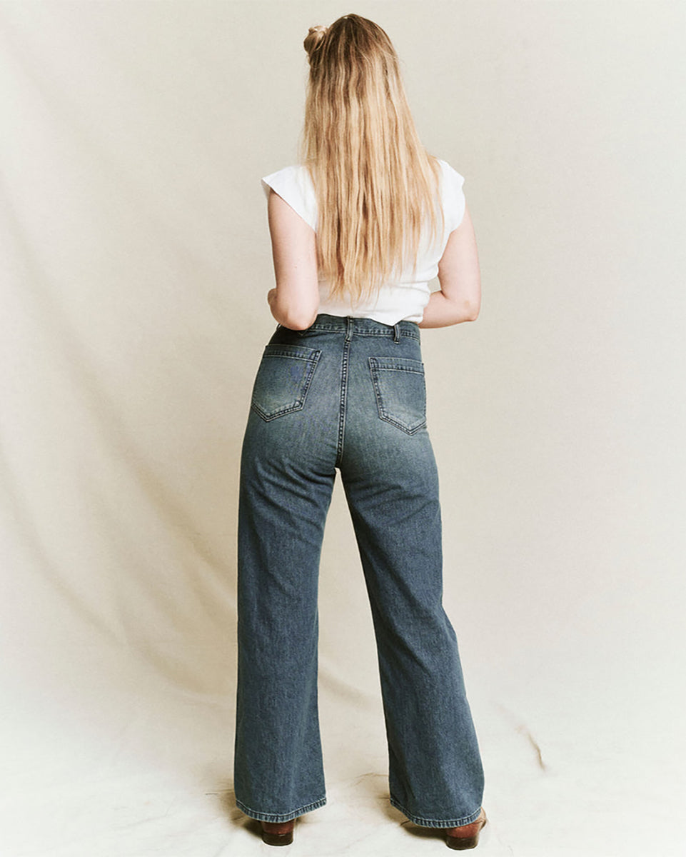 The Dock Jean.-Denim-The GREAT.-Marine Wash-24-Mercantile Portland
