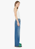 The Dodger Button Flood-Denim-Mother-Green Thumb-23-Mercantile Portland