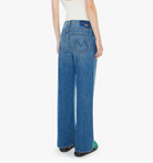 The Dodger Button Flood-Denim-Mother-Green Thumb-23-Mercantile Portland
