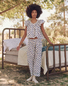 The Easy Sleep Pant.-Sleepwear-The GREAT.-Early Dawn Floral-0-Mercantile Portland