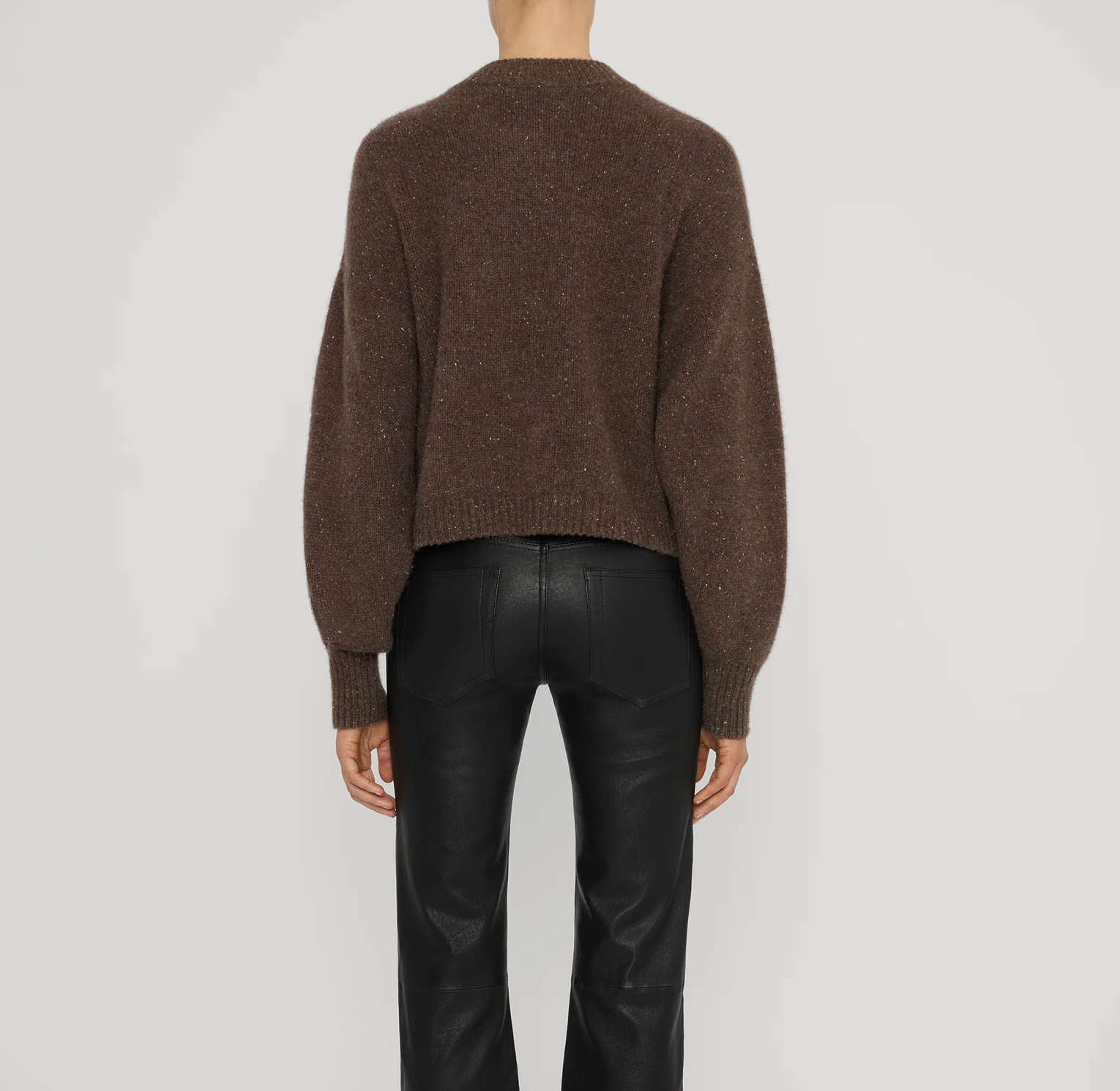 The Fleck Cardigan in Brown-Sweaters-Frame-Brown-XS-Mercantile Portland
