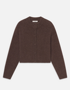 The Fleck Cardigan in Brown-Sweaters-Frame-Brown-XS-Mercantile Portland