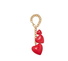 The Happy Heart Bag Charm-Jewelry-Roxanne Assoulin-Red-OS-Mercantile Portland