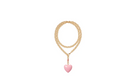 The Happy Heart Necklace-Jewelry-Roxanne Assoulin-Pink-OS-Mercantile Portland