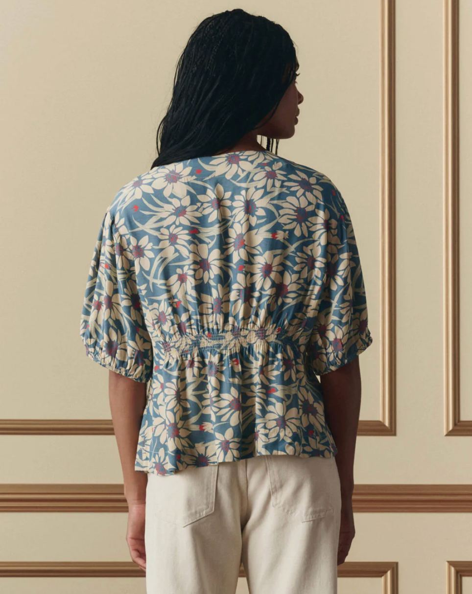 The Hayflower Top-Tops-THE GREAT-Scattered Bloom-0-Mercantile Portland